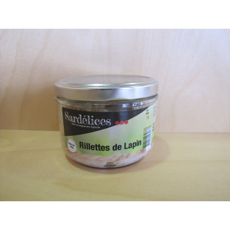 Rillettes de lapin (180 g)