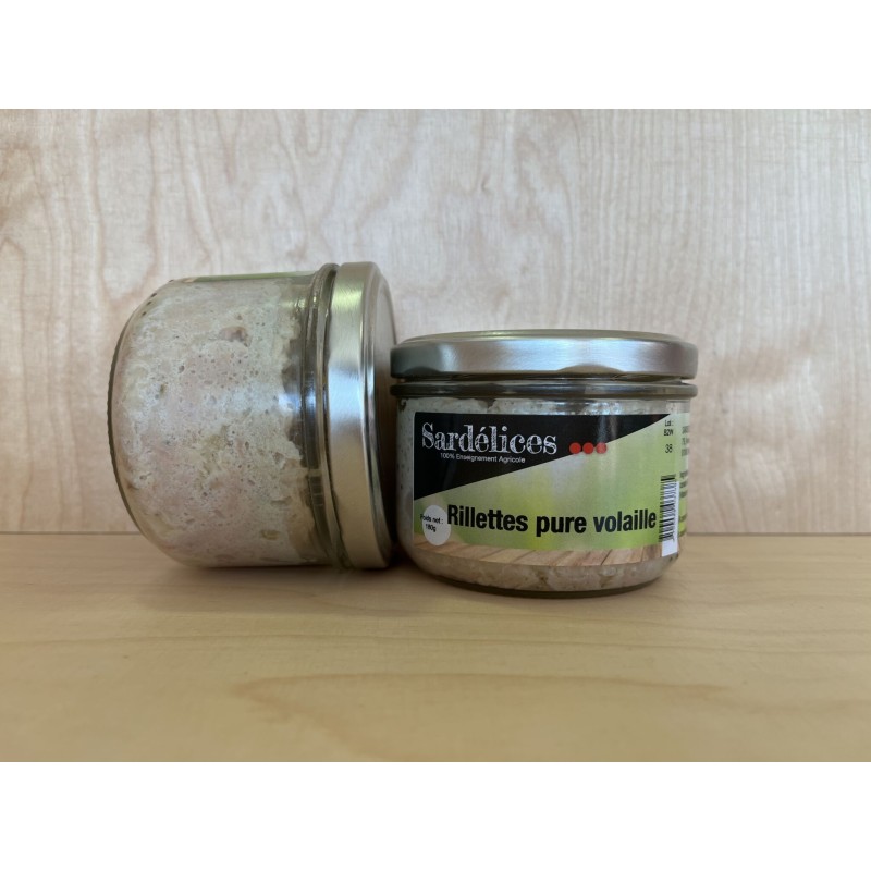 Rillettes pure volaille (180 g)