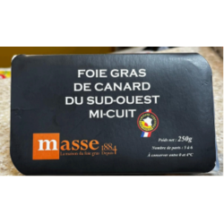 Foie gras mi-cuit (250g)