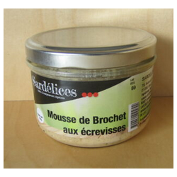 Mousse de brochet aux écrevisses (180g)